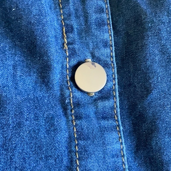 Women’s denim halter dress. Size small. NWT, measurements are in photos. - Picture 11 of 11